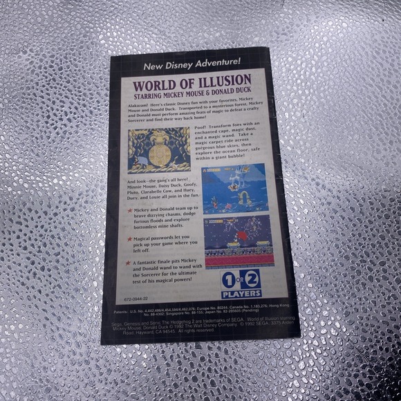 Sega Genesis Game Manuals Sonic The Hedge Hog 2 - Picture 2 of 15